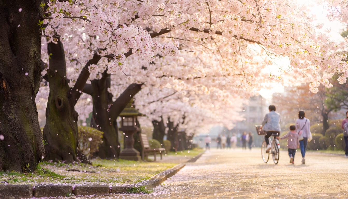 桜並木