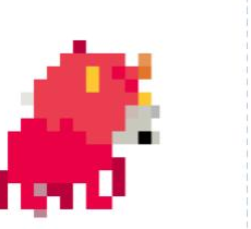 Dinosaur2 ピクセル化