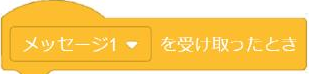 メッセージ1を受け取ったとき